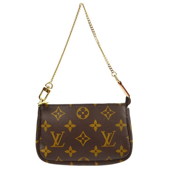Louis Vuitton Mini Pochette Accessoires Handbag Monogram - Picture 1 of 7